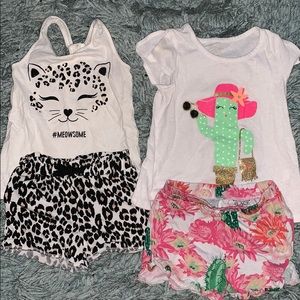 Bundle. Children’s Place toddler short sets. 4T